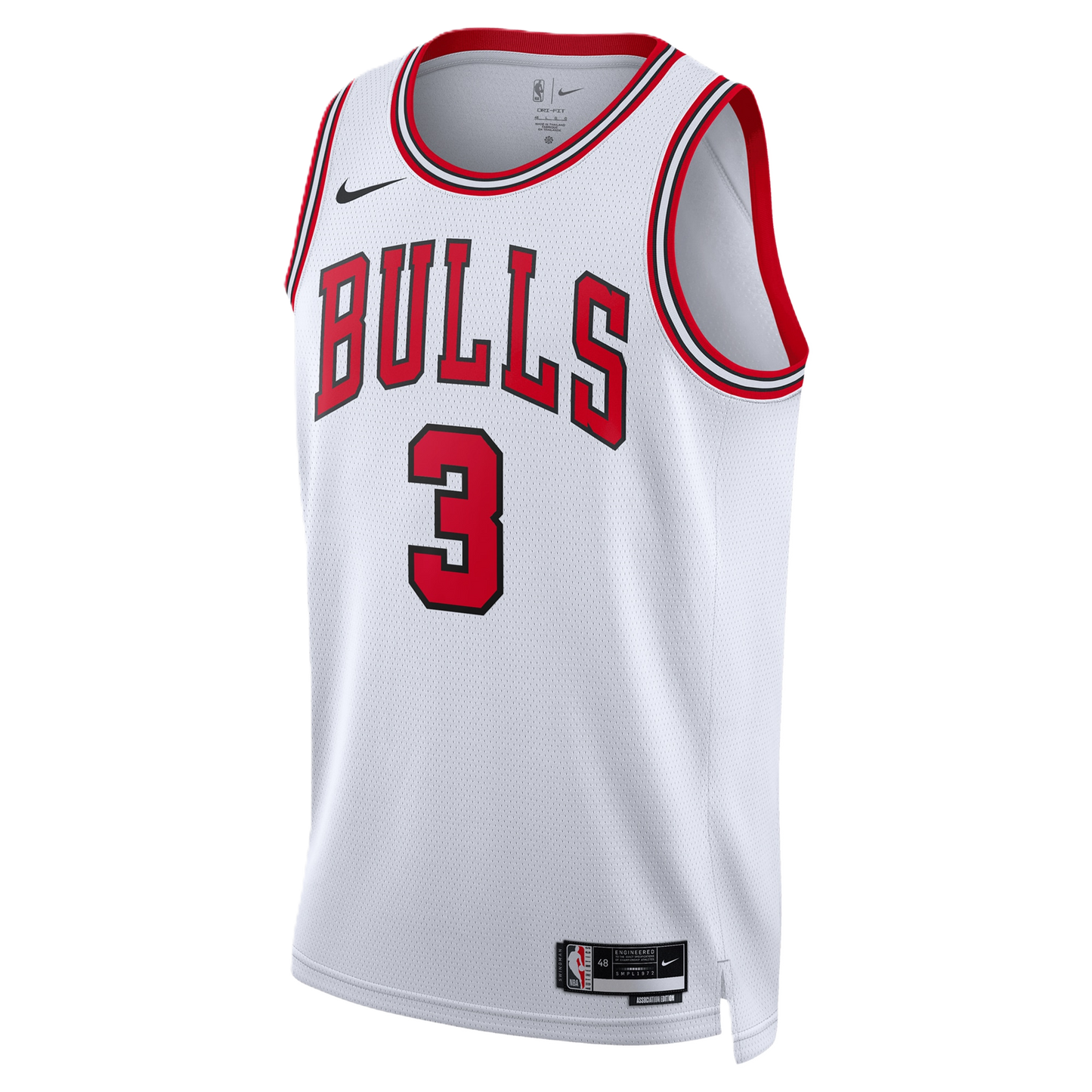Chicago Bulls White Association Jersey Zach Josh Giddey #3