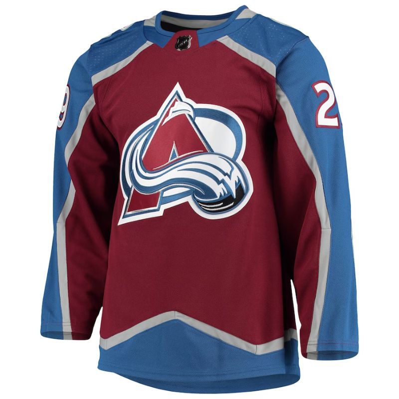 Colorado Avalanche Jersey MacKinnon #29 front