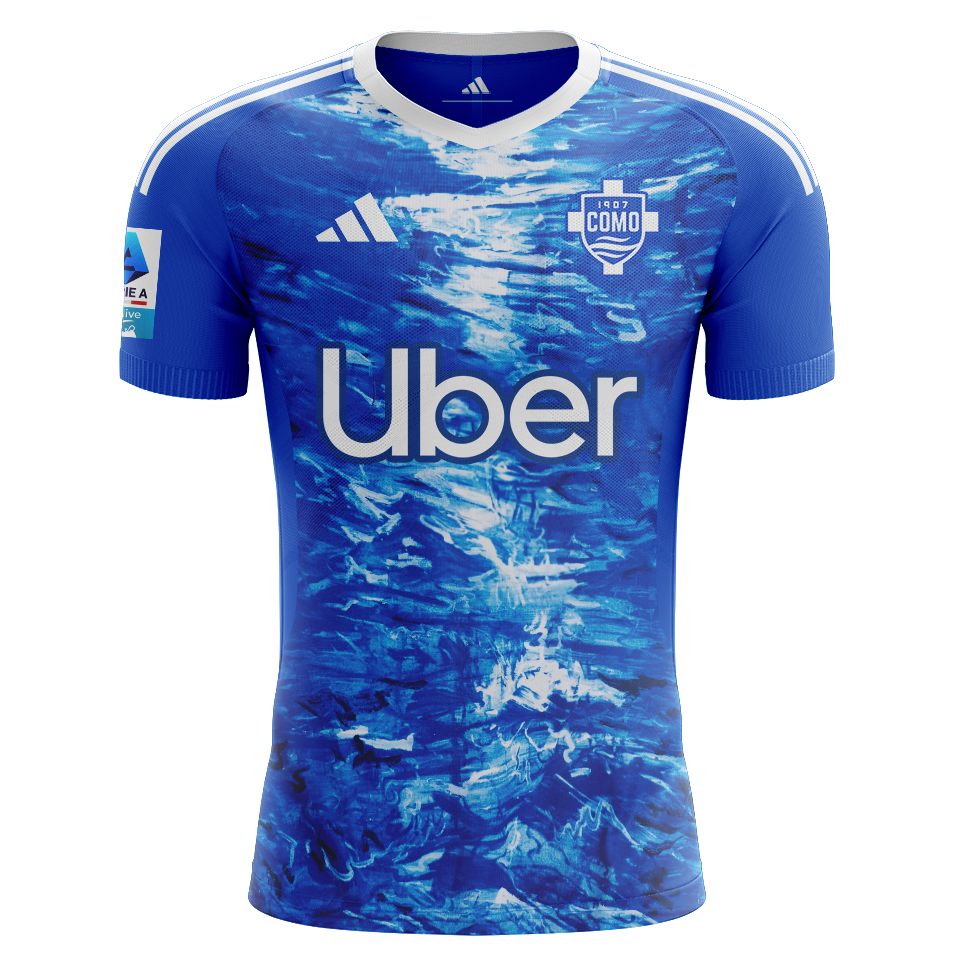 Como 1907 Home Jersey Custom 2025/2026