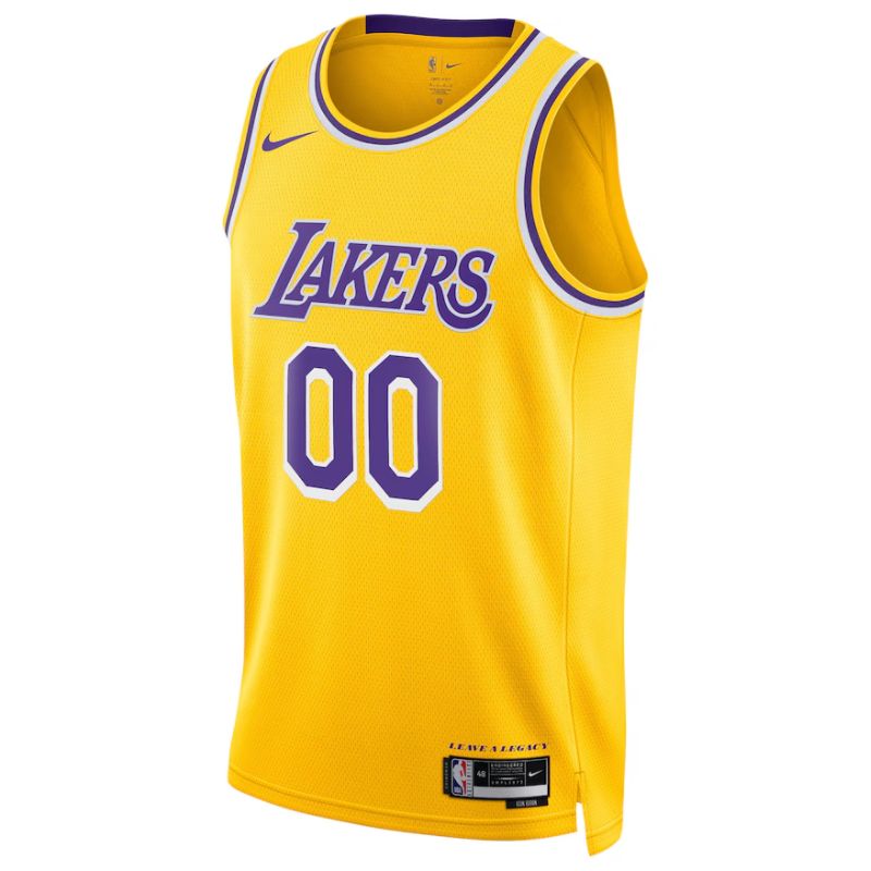 Lakers 24/25 Custom Gold Jersey