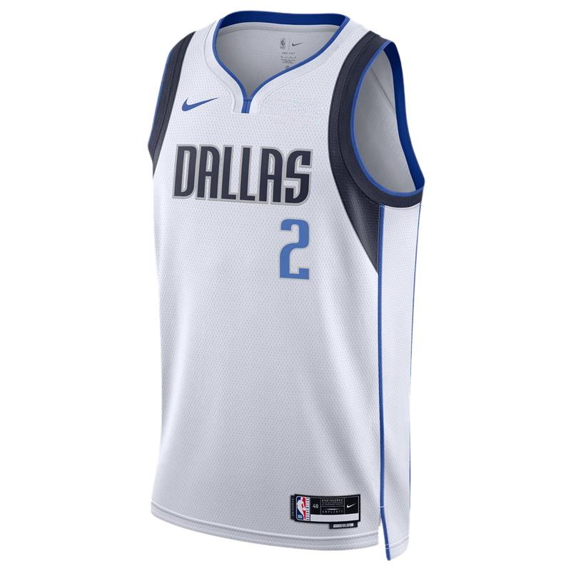 Dallas Mavericks White Association Jersey Dereck Lively II #2