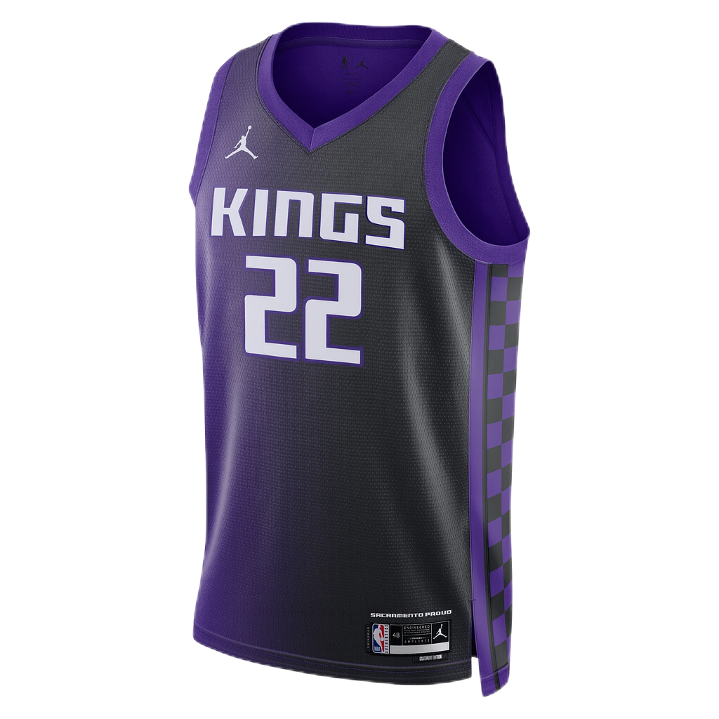 Sacramento Kings Purple Statement Jersey Devin Carter #22