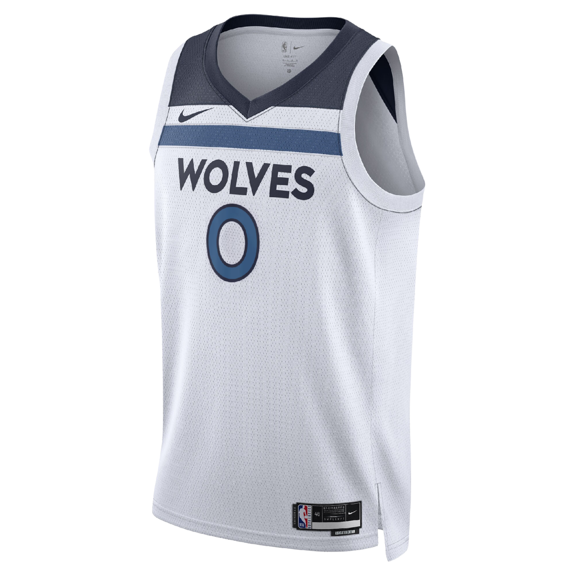 Minnesota Timberwolves White Association Jersey Donte DiVincenzo #0