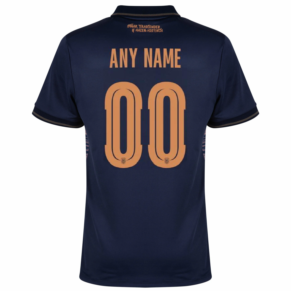 Ecuador 2026 Away Jersey Custom