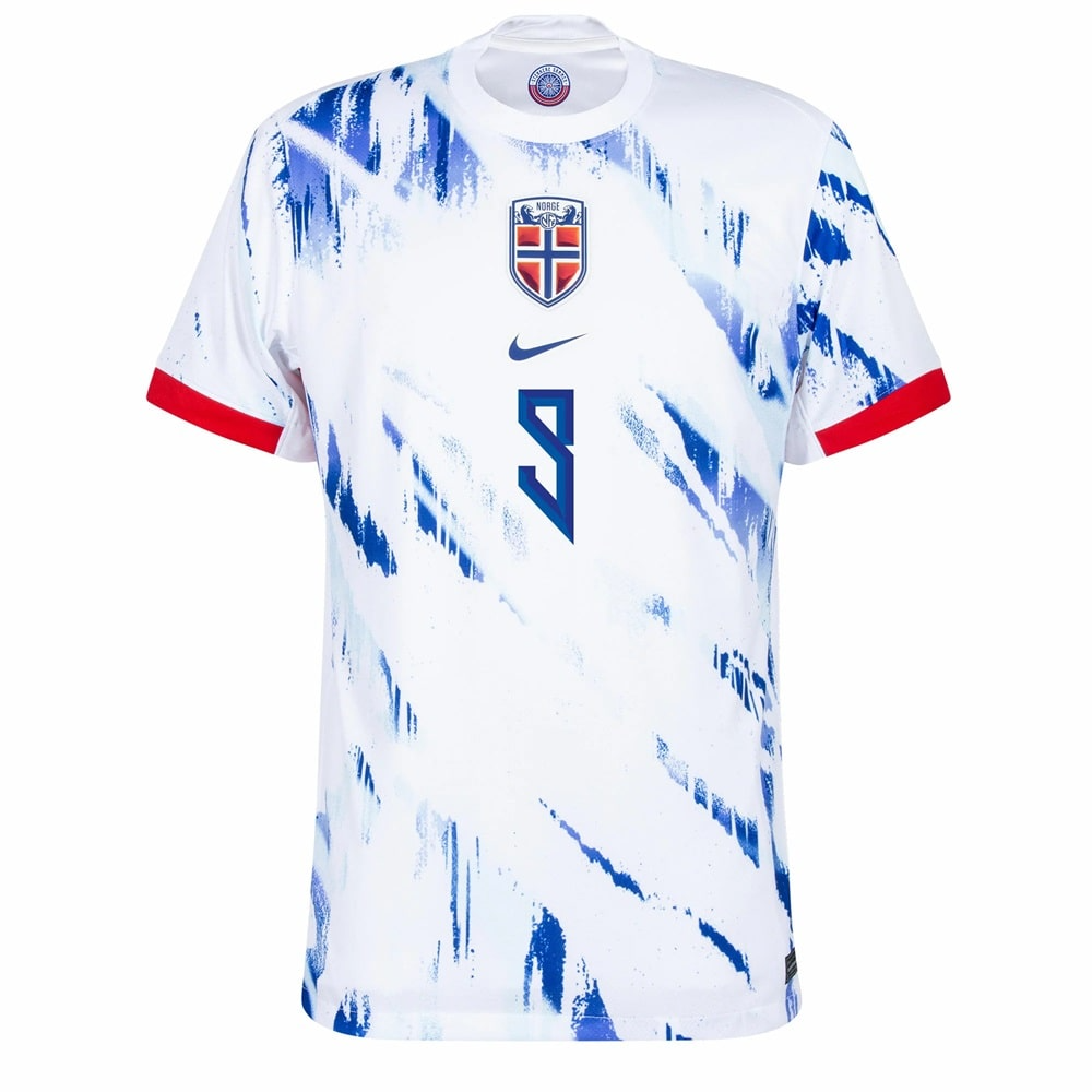Norway 2024 Away Jersey Erling Haaland #9