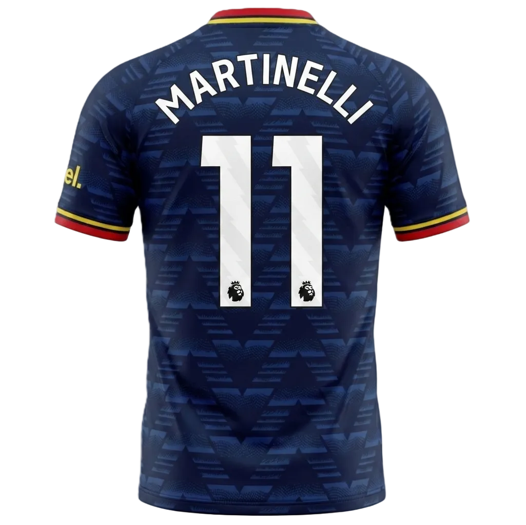 Arsenal 26/27 Away Jersey Gabriel Martinelli #11 – The 90+ Minute