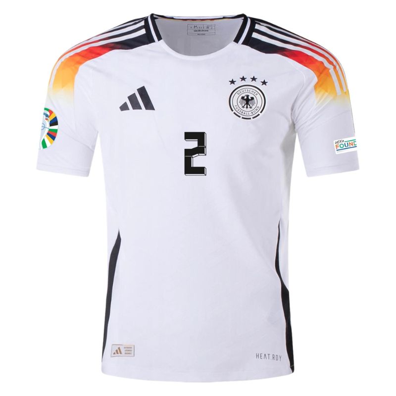 Germany 2024 Home Jersey Rudiger #2 front