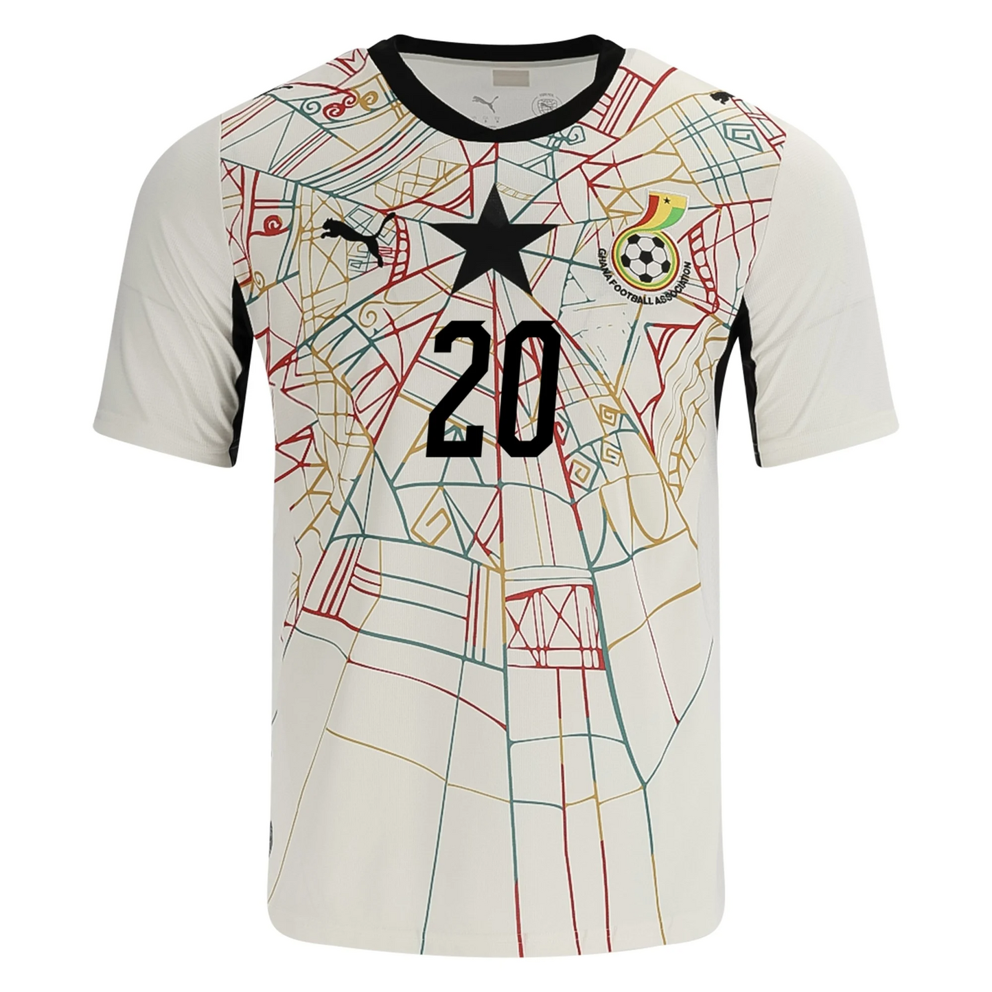 Ghana 2026 Away Jersey Mohammed Kudus #20