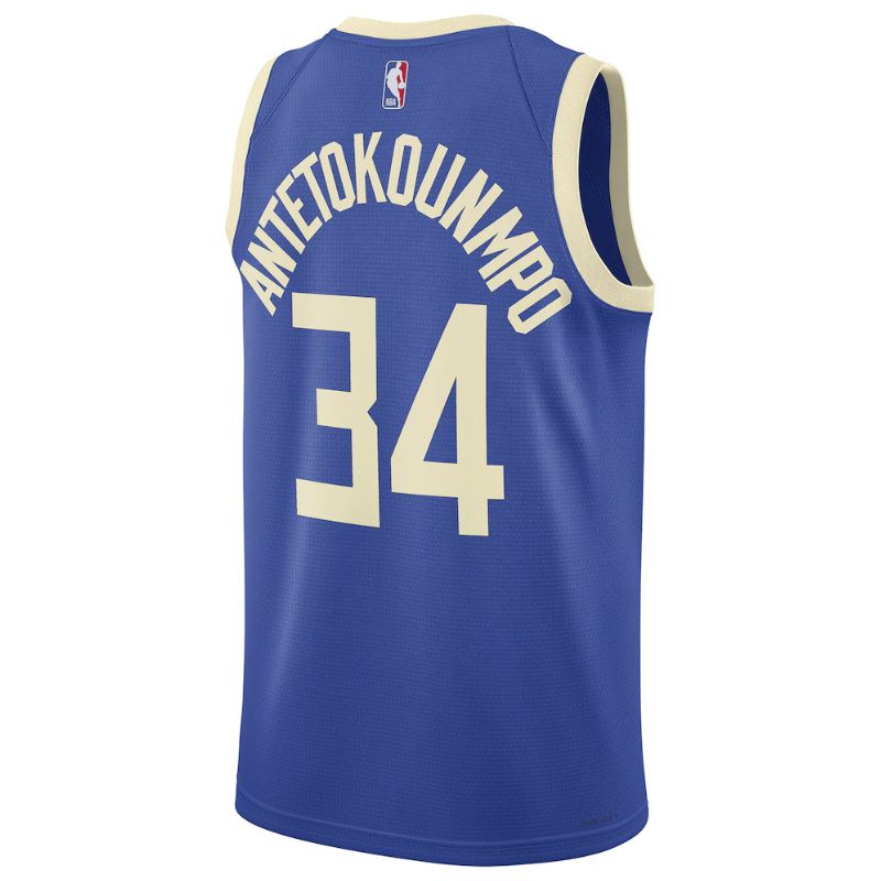 Milwaukee Bucks 24/25 Antetokounmpo Fourth Jersey