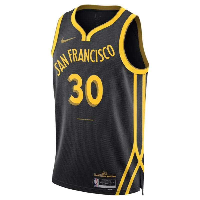 Golden State Warriors 24/25 Curry Fourth Jersey front