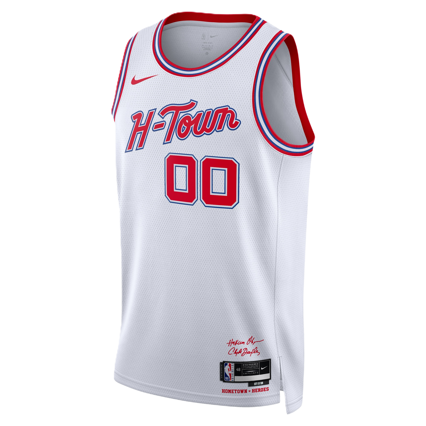 Houston Rockets White 2025-2026 City Edition Jersey Custom