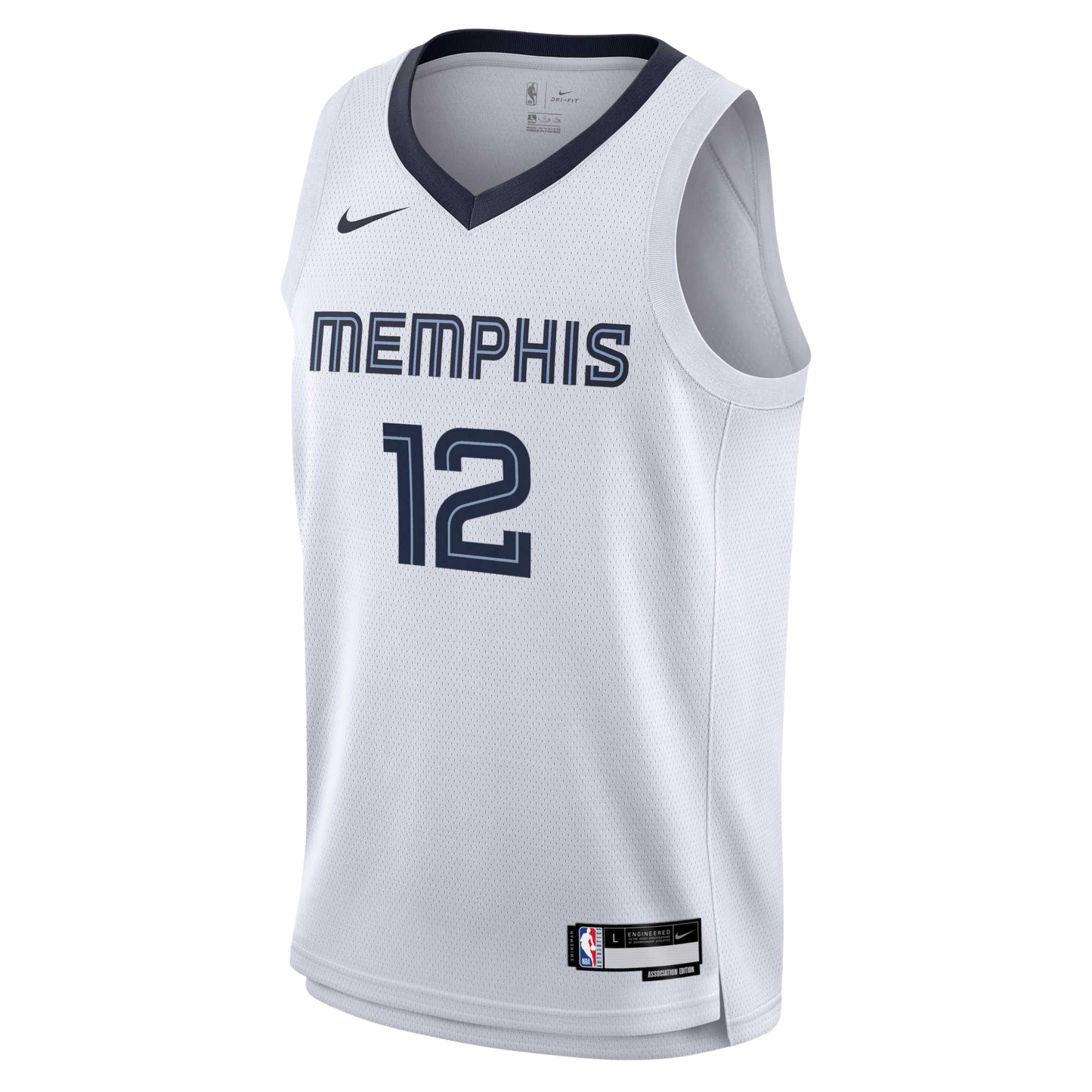 Memphis Grizzlies White Association Jersey Ja Morant #12