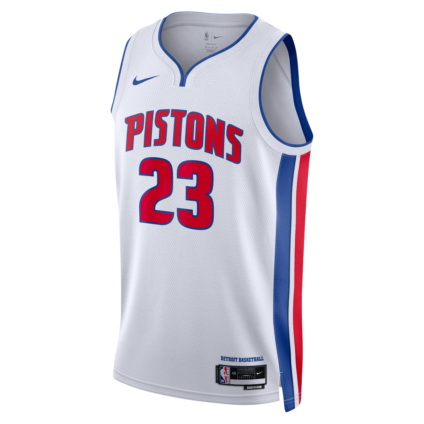 Detroit Pistons White Association Jersey Jaden Ivey #23