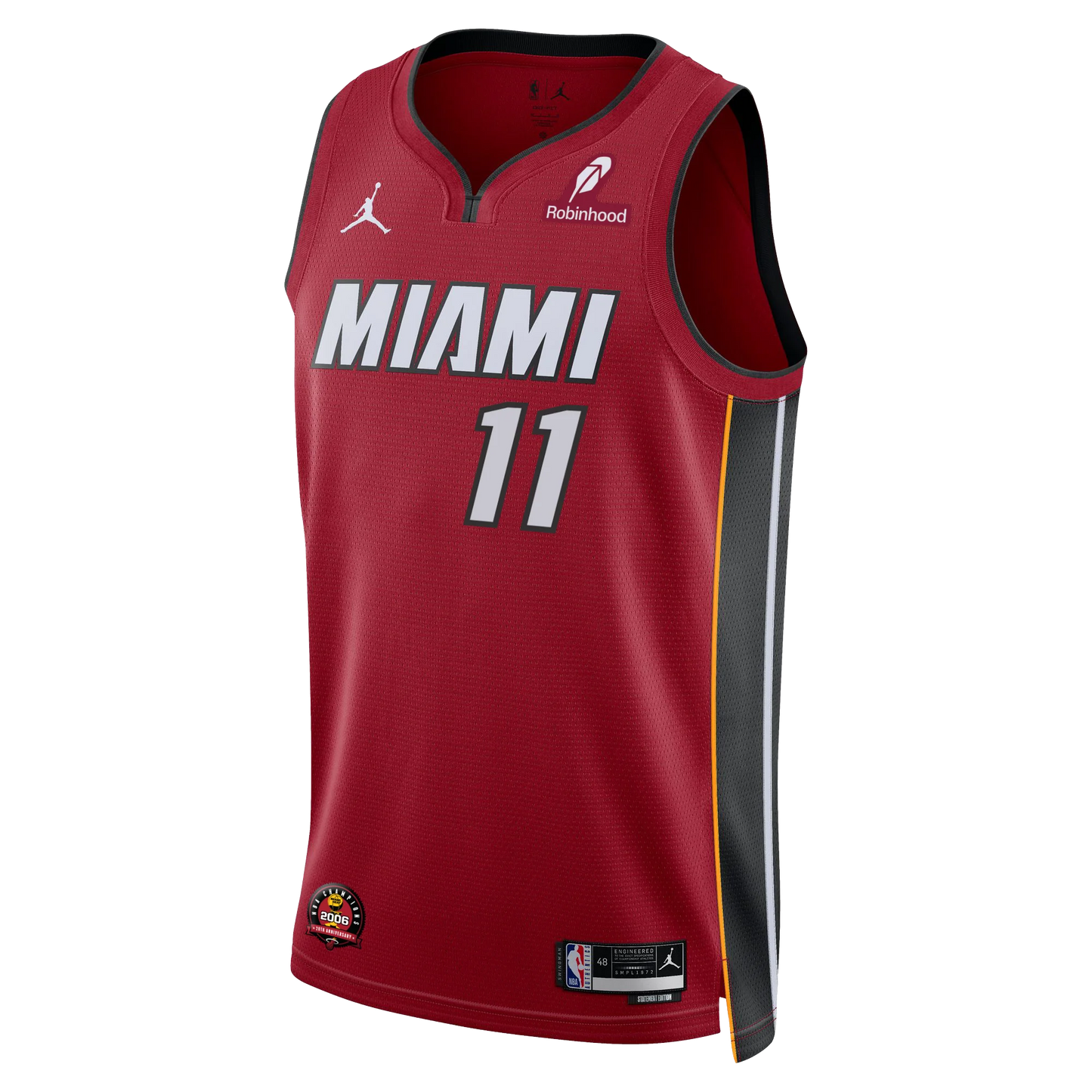 Miami Heat Red Statement Jersey Jaime Jaquez Jr. #11