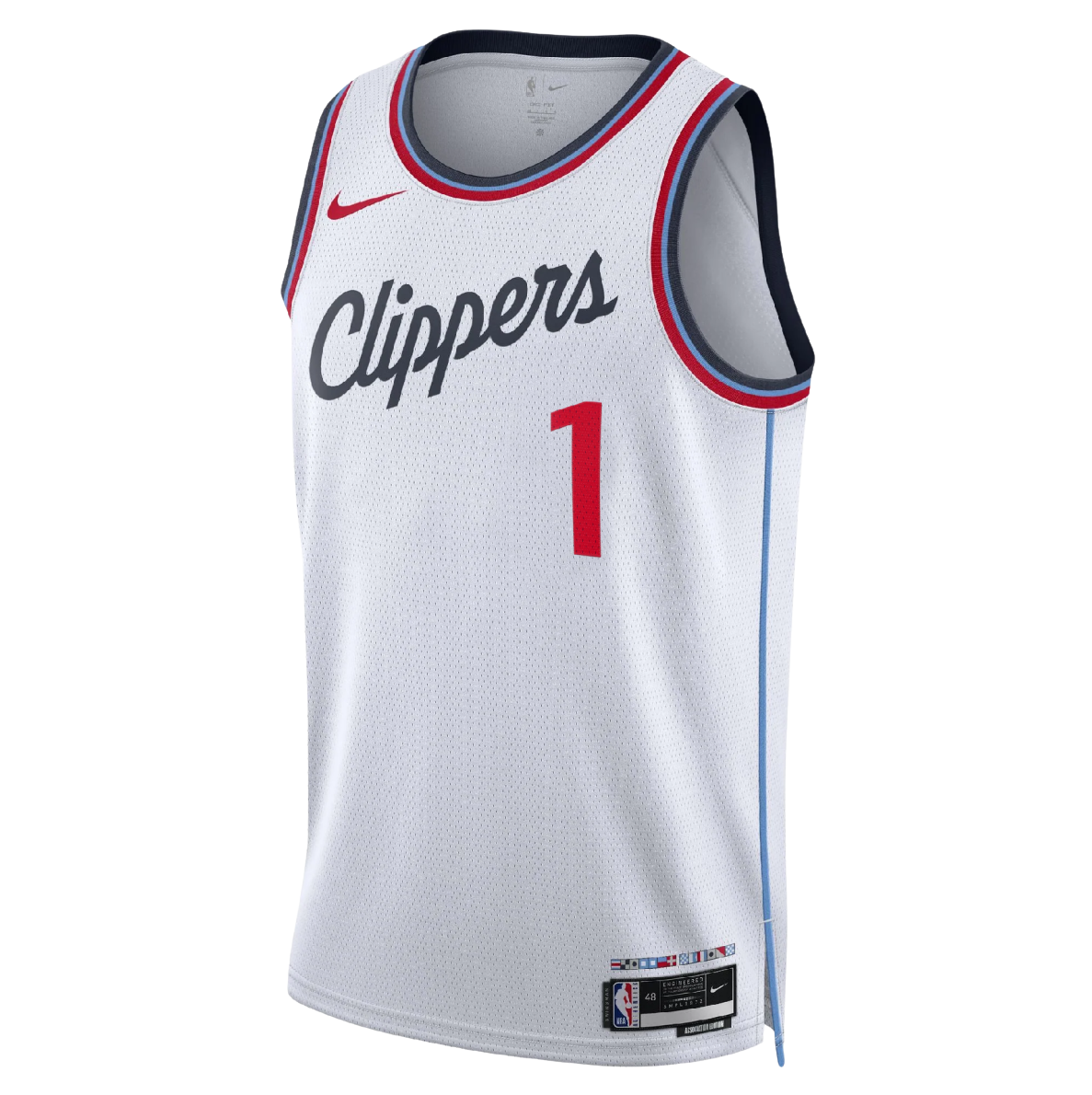 LA Clippers White Association Jersey James Harden #1
