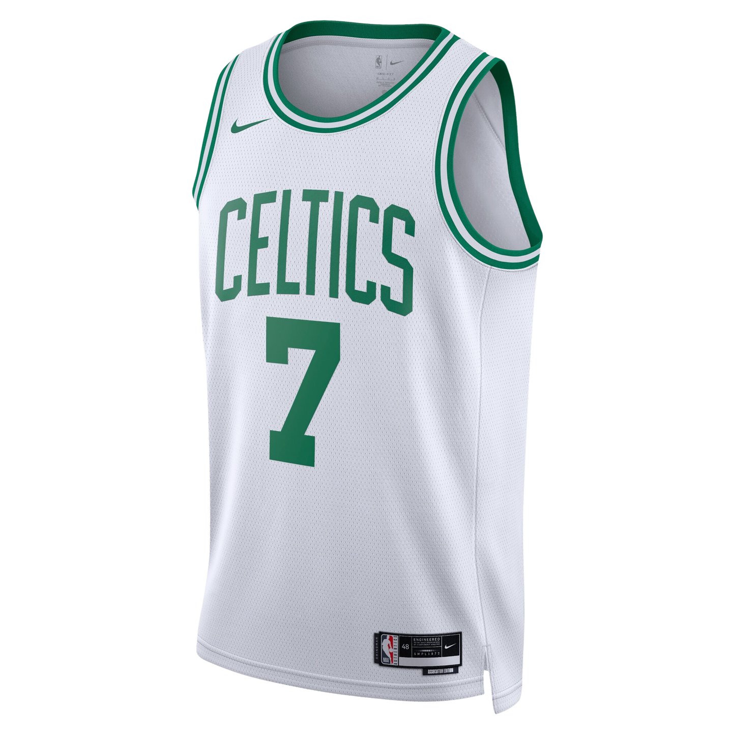 Boston Celtics White Association Jersey Jaylen Brown #7