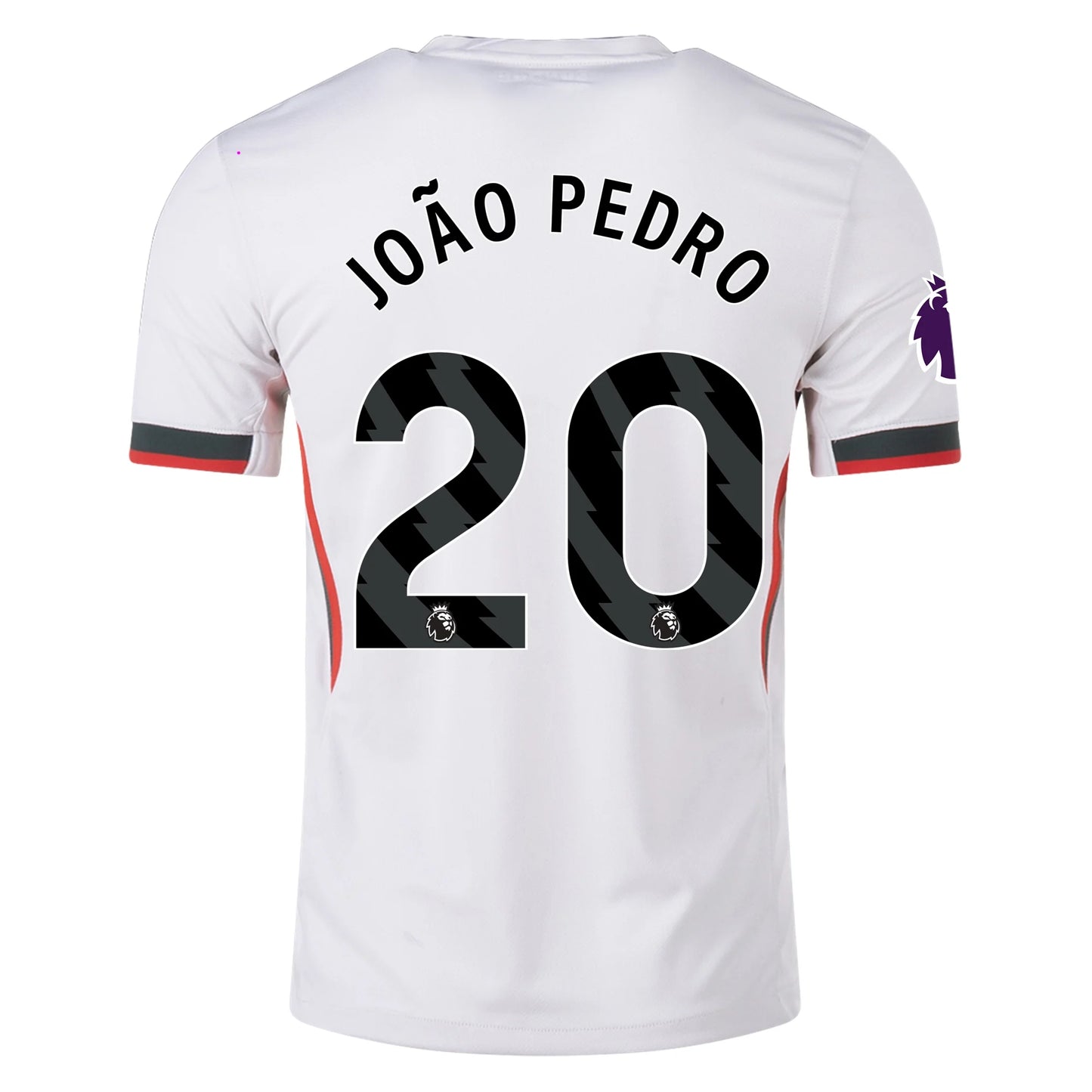 Chelsea 25/26 Away Jersey Joao Pedro #20 (White)