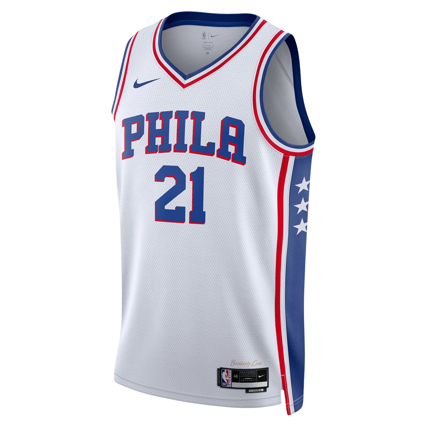 Philadelphia 76ers White Association Jersey Joel Embiid #21