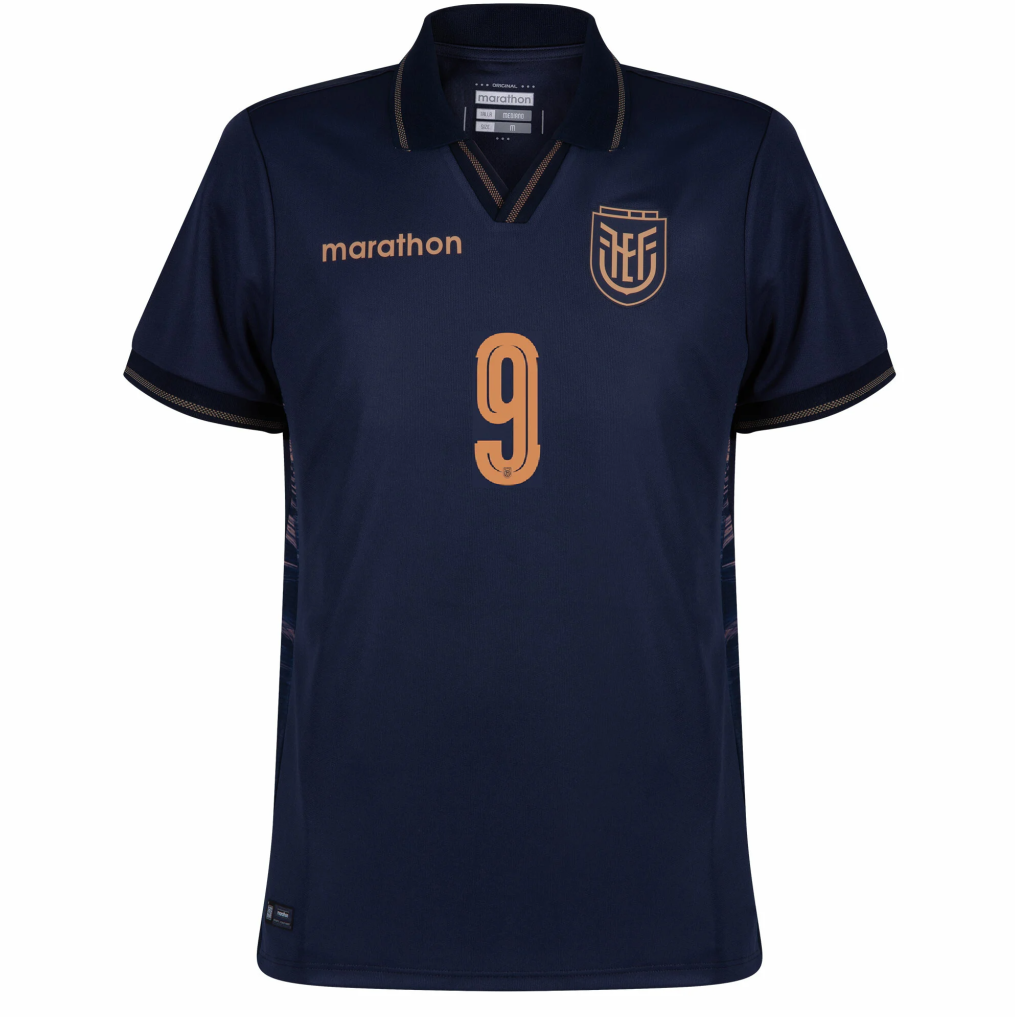 Ecuador 2026 Away Jersey John Yeboah #9