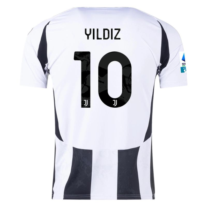 Juventus 24/25 Home Jersey Yildiz #10 back
