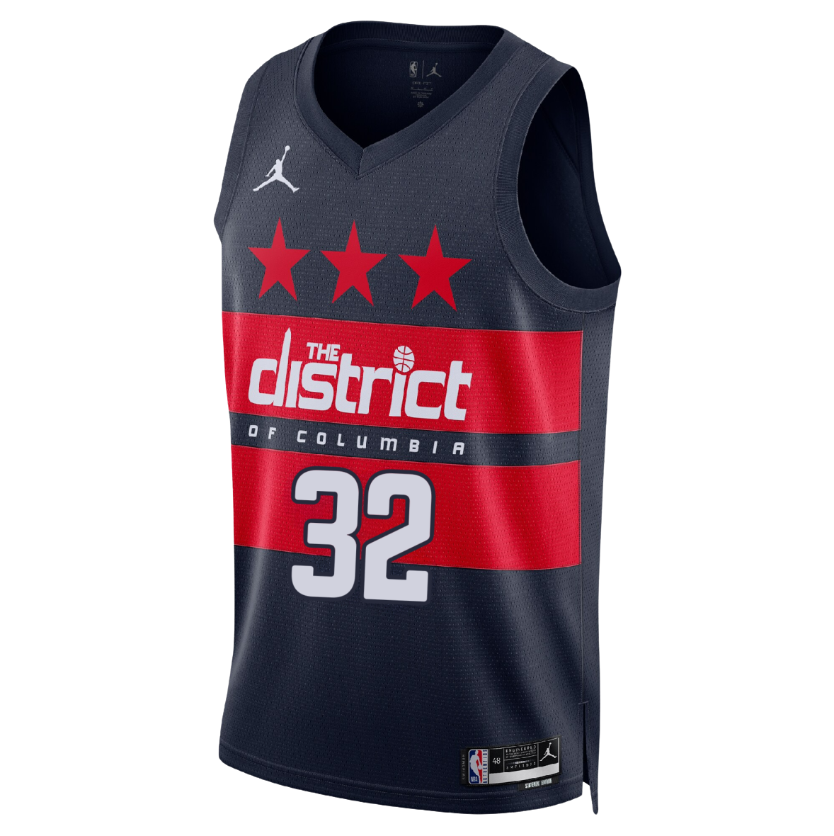 Washington Wizards Navy Statement Jersey Khris Middleton #32