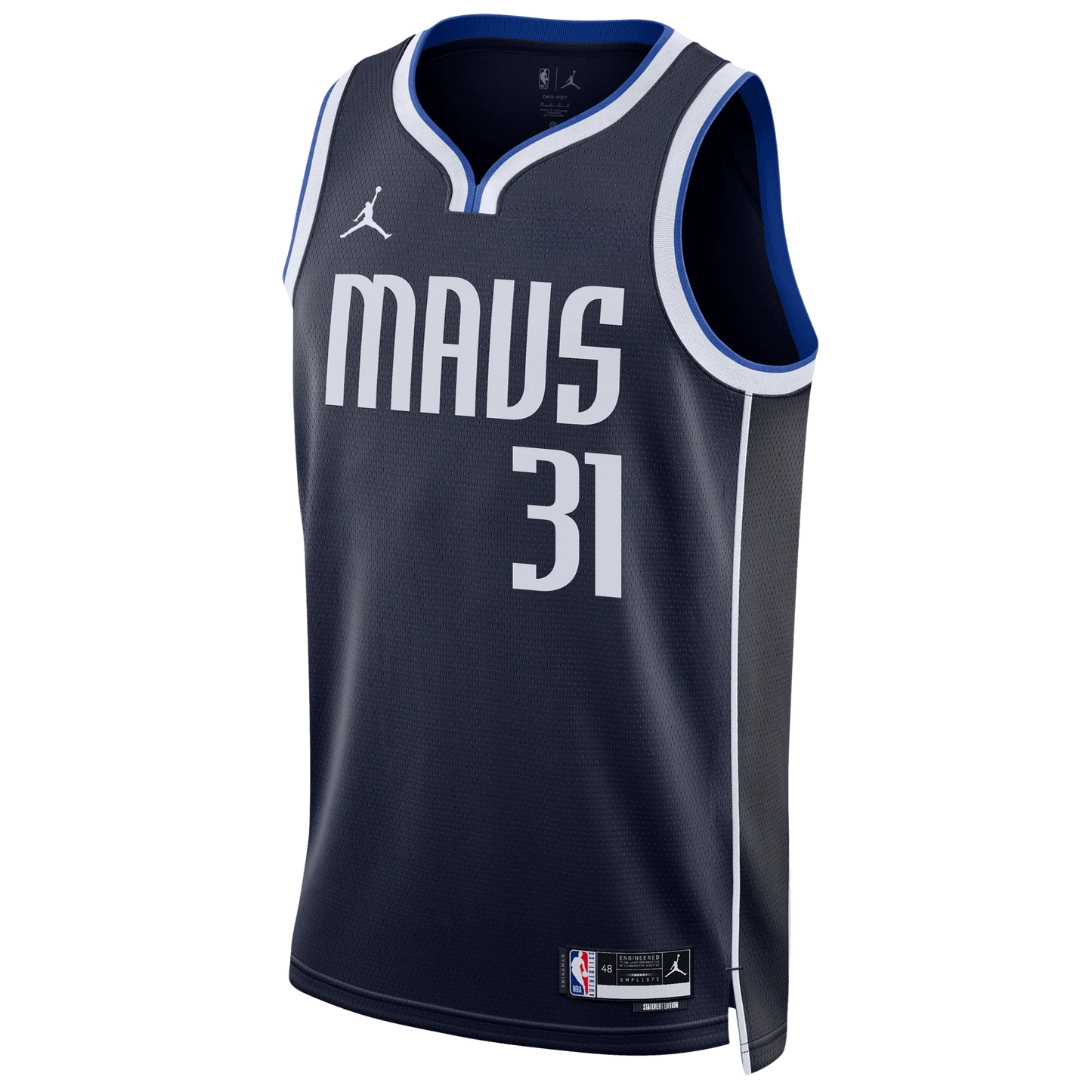 Dallas Mavericks Navy Statement Jersey Klay Thompson #31