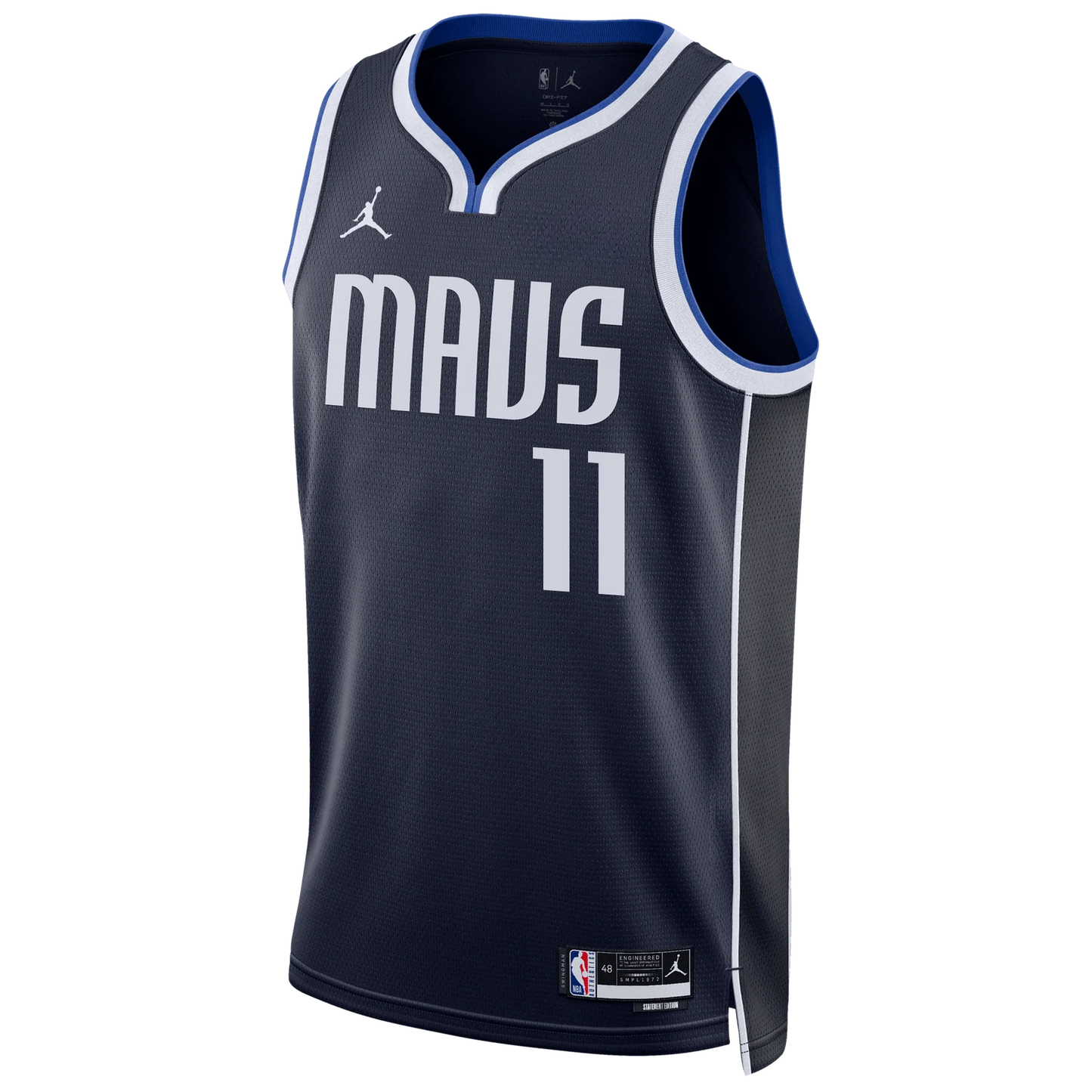 Dallas Mavericks Navy Statement Jersey Kyrie Irving #11