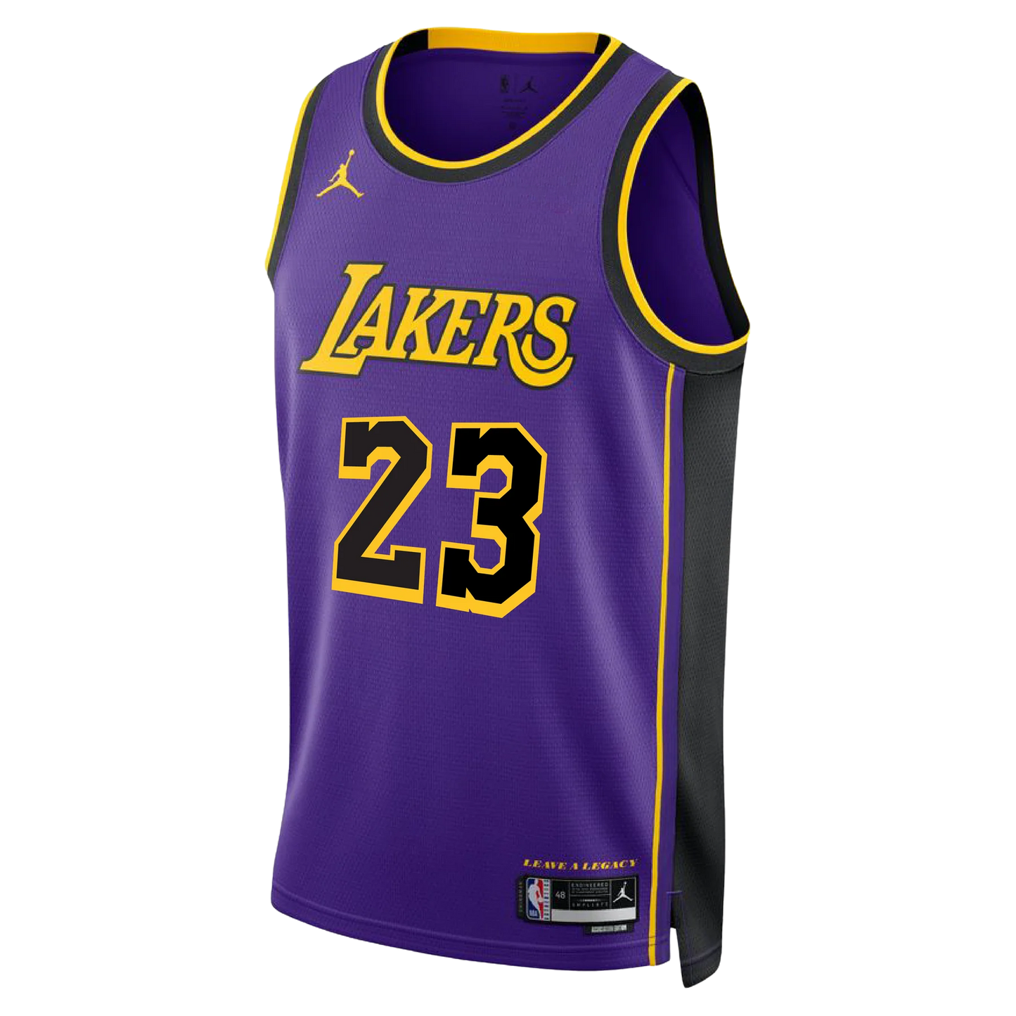 Los Angeles Lakers Purple Statement Jersey LeBron James #23