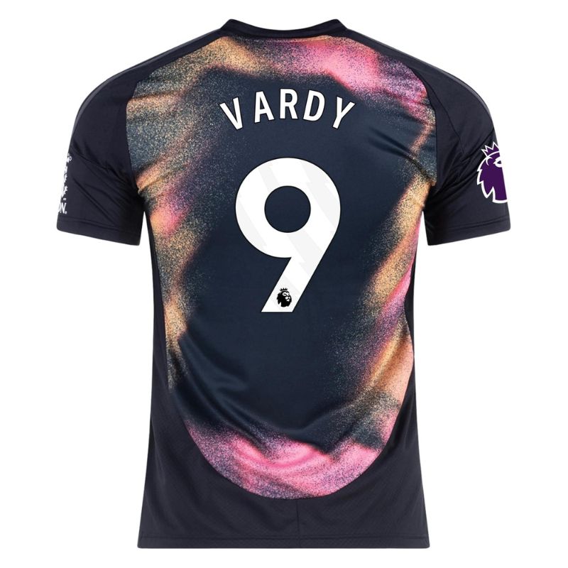 Leicester City 24/25 Away Jersey Vardy #9 back