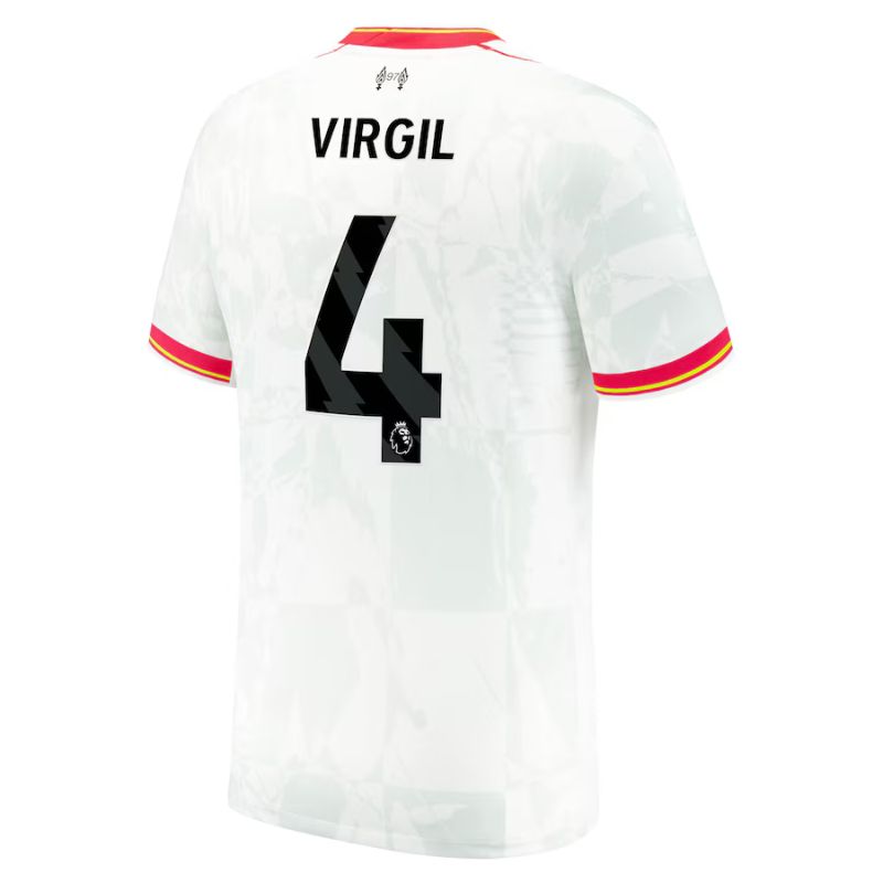 Liverpool 19/20 Home Soccer good jersey - Virgil #4