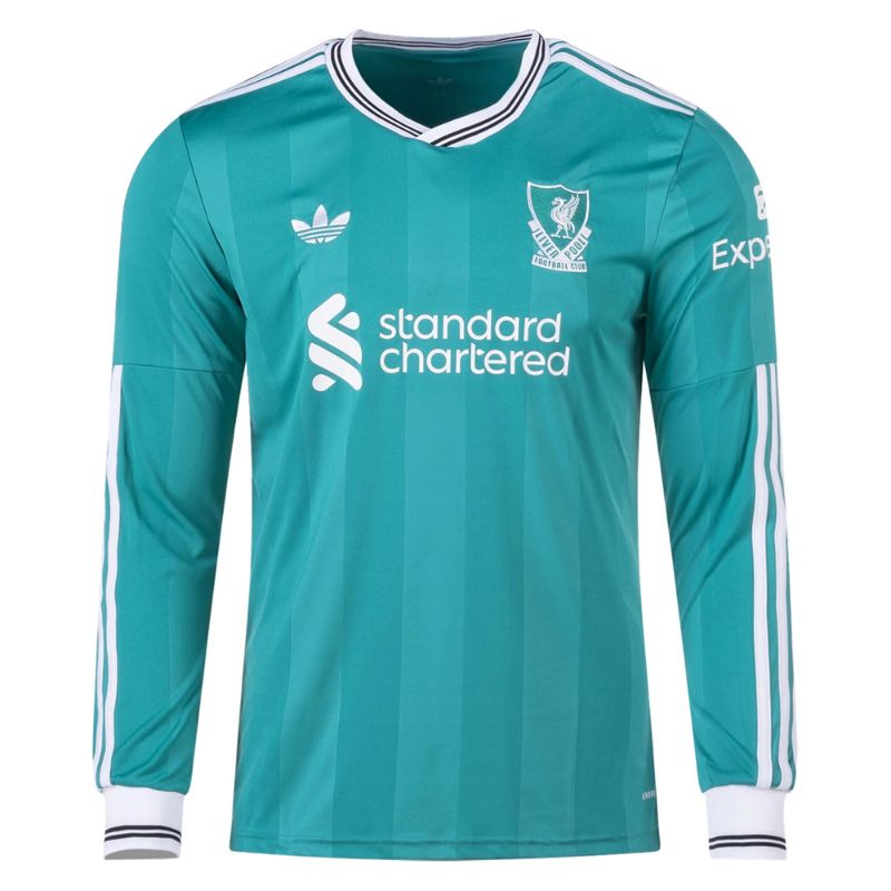 Liverpool 25/26 Long Sleeve Third Jersey M.Salah #11 front