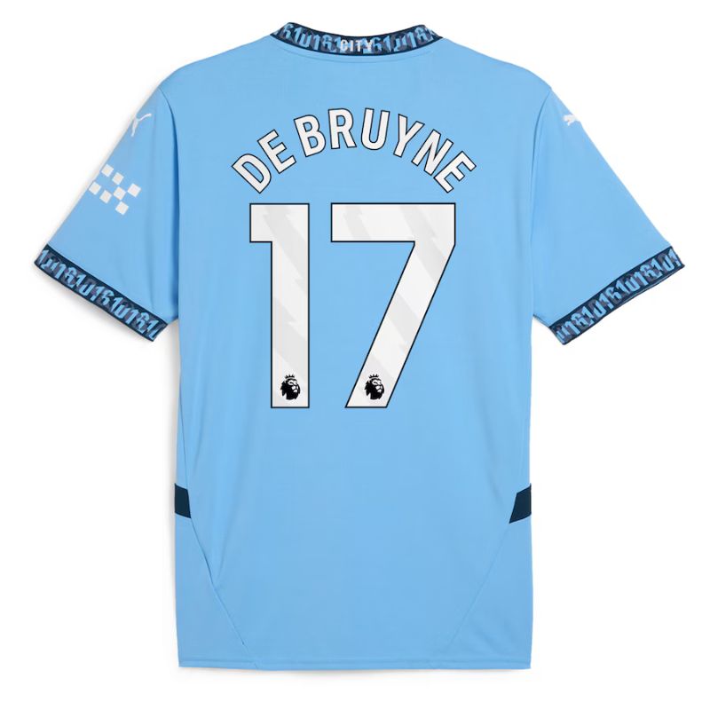 Manchester City Home jersey #17 De top Bruyne