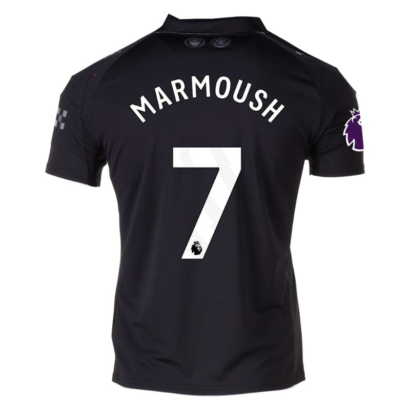 Manchester City 25/26 Away Jersey Marmoush #7 back
