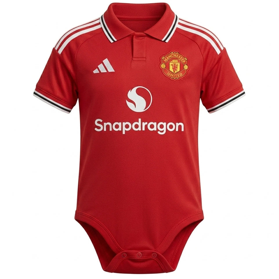 Manchester United 26/27 Home Baby Onesie Bodysuit