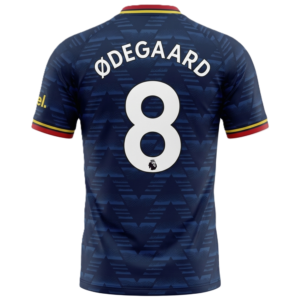 Arsenal 26/27 ホーム ユニフォーム(ØDEGAARD) Arsenal 26/27 Away Jersey Martin Ødegaard #8 – The 90+ Minute
