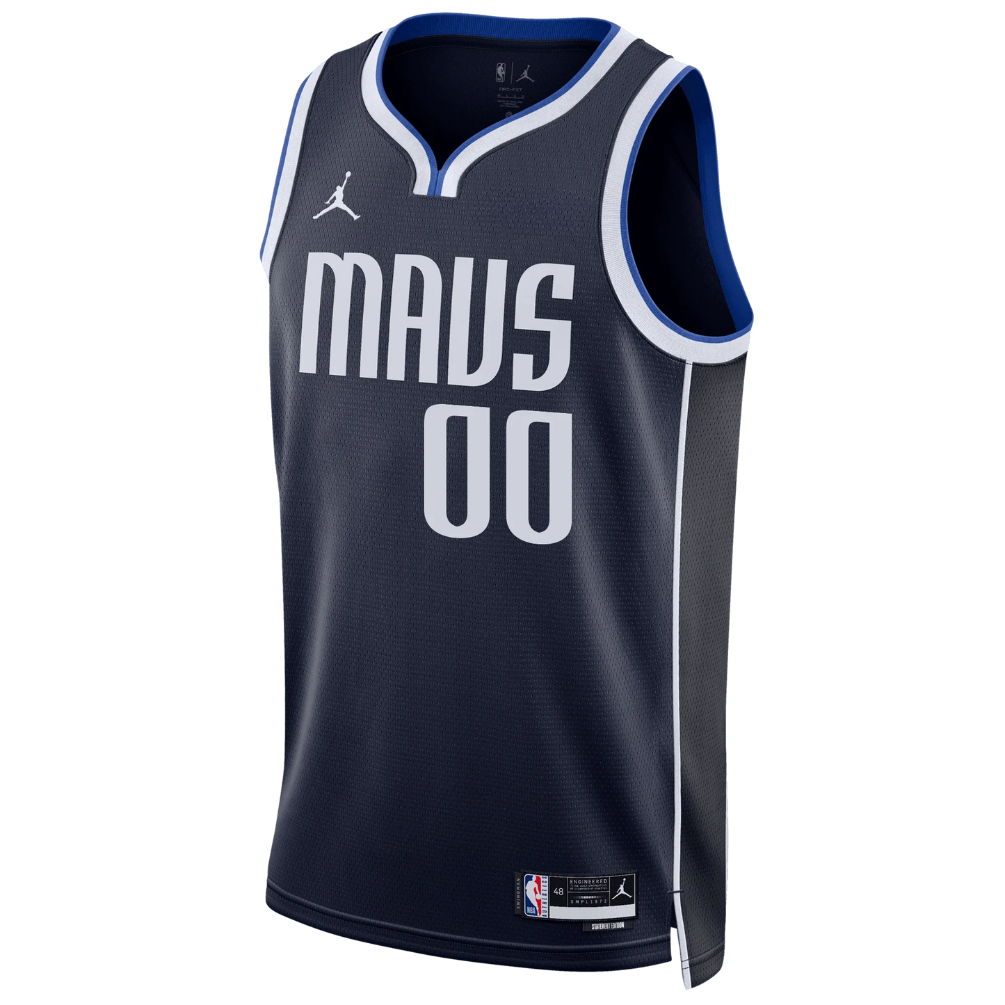 Dallas Mavericks Navy Statement Jersey Max Christie #00
