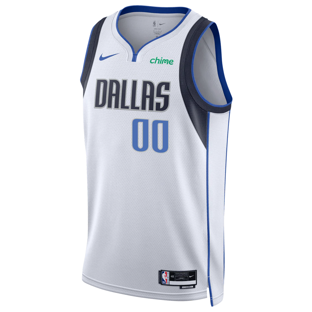 Dallas Mavericks White Association Jersey Max Christie #00