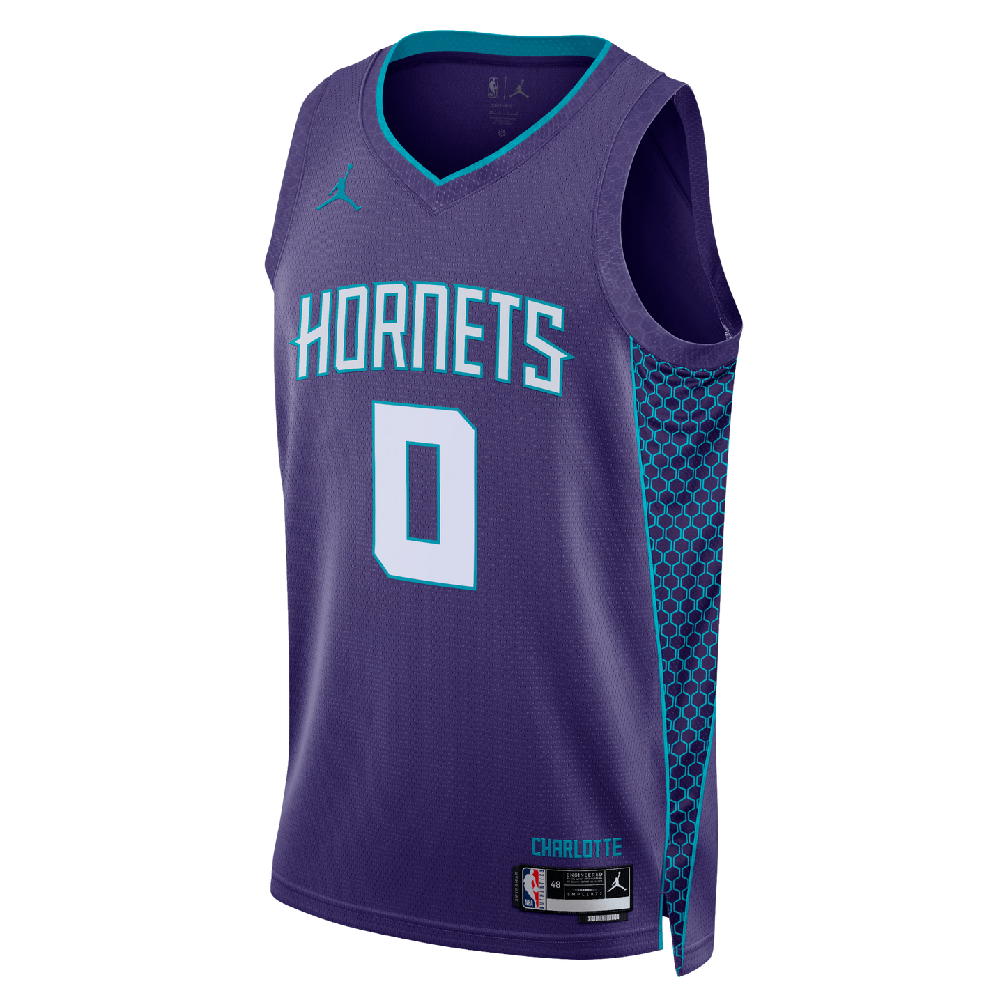 Charlotte Hornets Purple Statement Jersey Miles Bridges #0