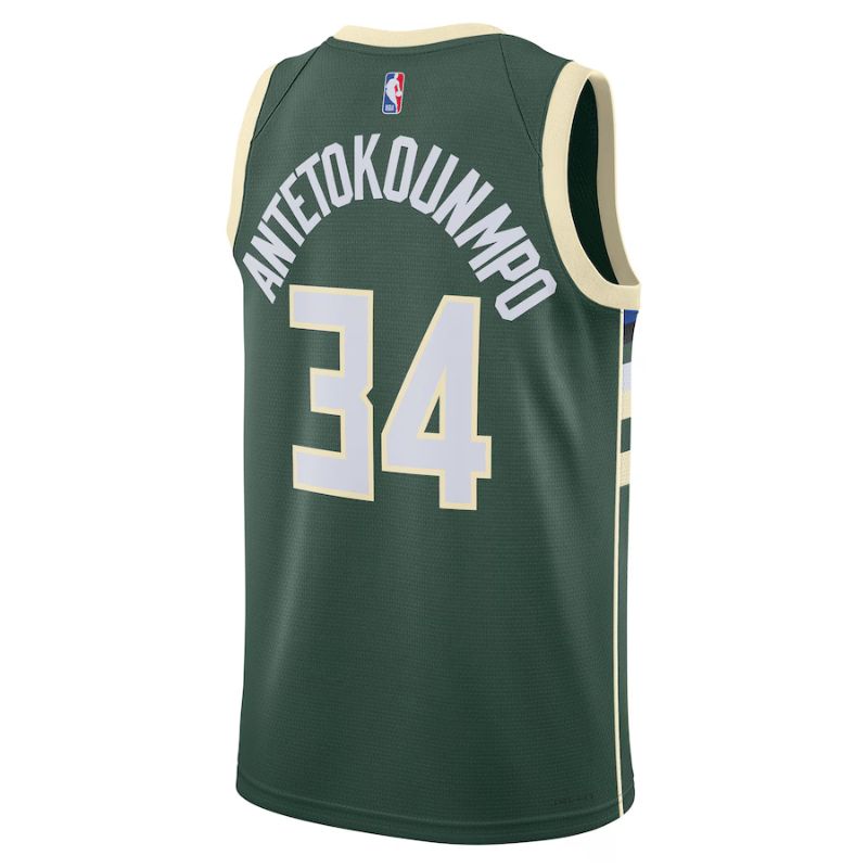 Milwaukee bucks away jersey best sale