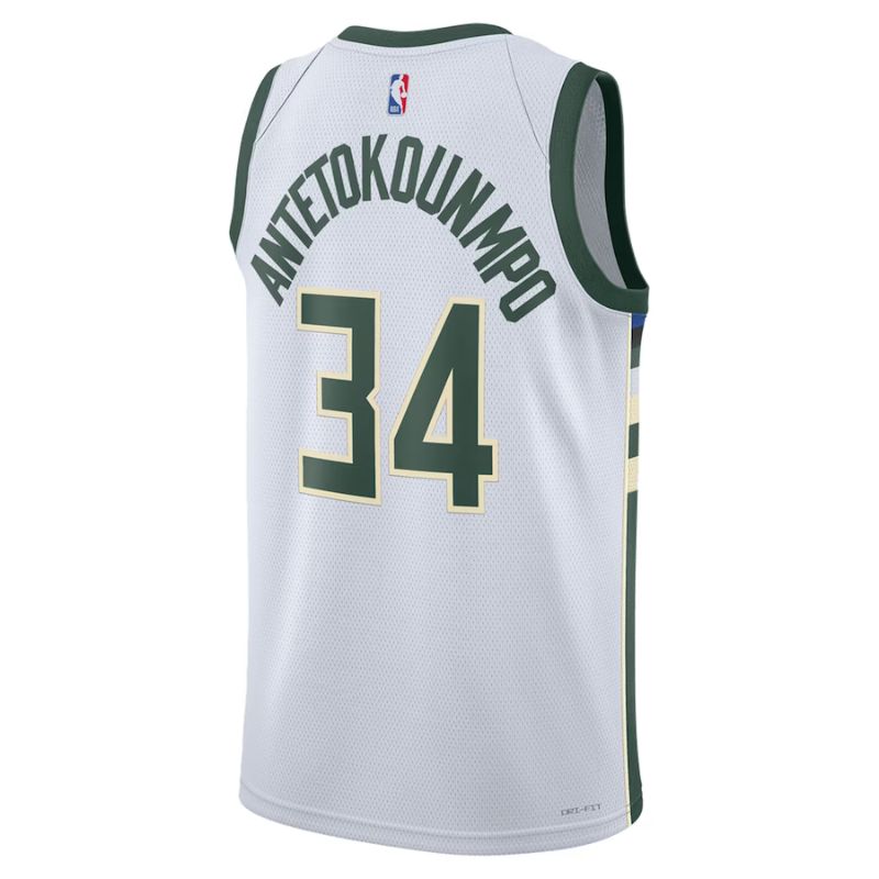 Milwaukee Bucks 24/25 Antetokounmpo Home Jersey