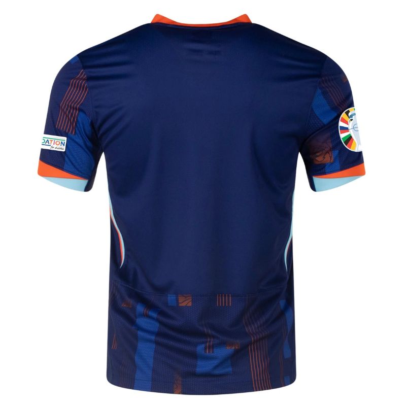 Netherlands 2024 Away Jersey back