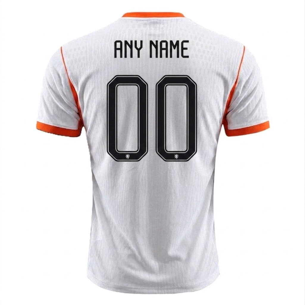 Netherlands 2026 Away Jersey Custom