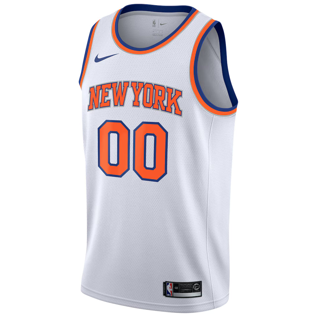 New York Knicks White 2025-2026 City Edition Jersey Custom