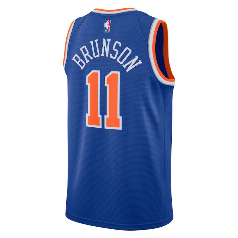New York Knicks 24/25 Brunson Away Jersey back