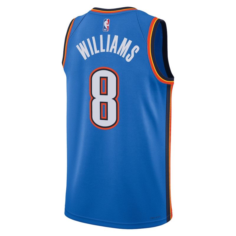 Oklahoma City Thunder 24/25 Williams Away Jersey back