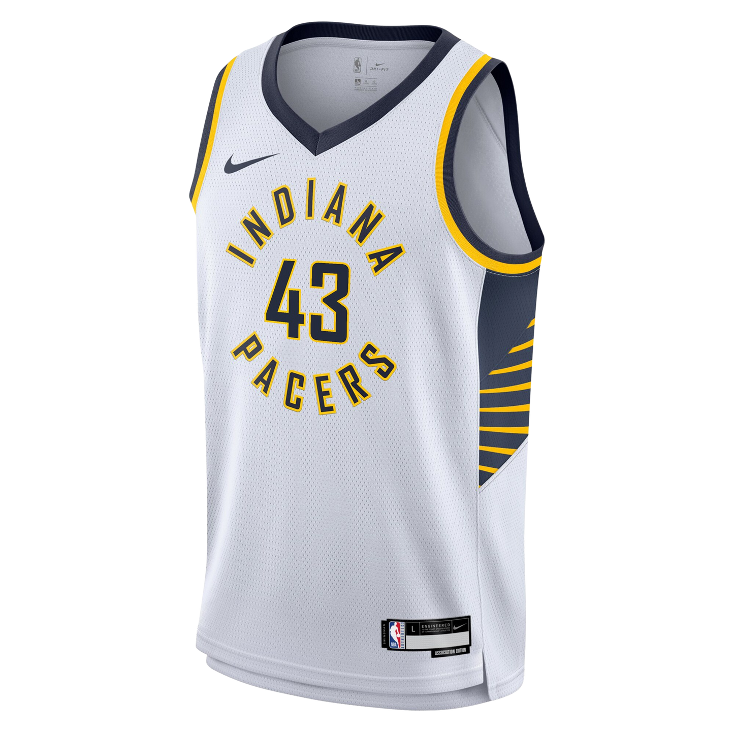Indiana Pacers White Association Jersey Pascal Siakam #43