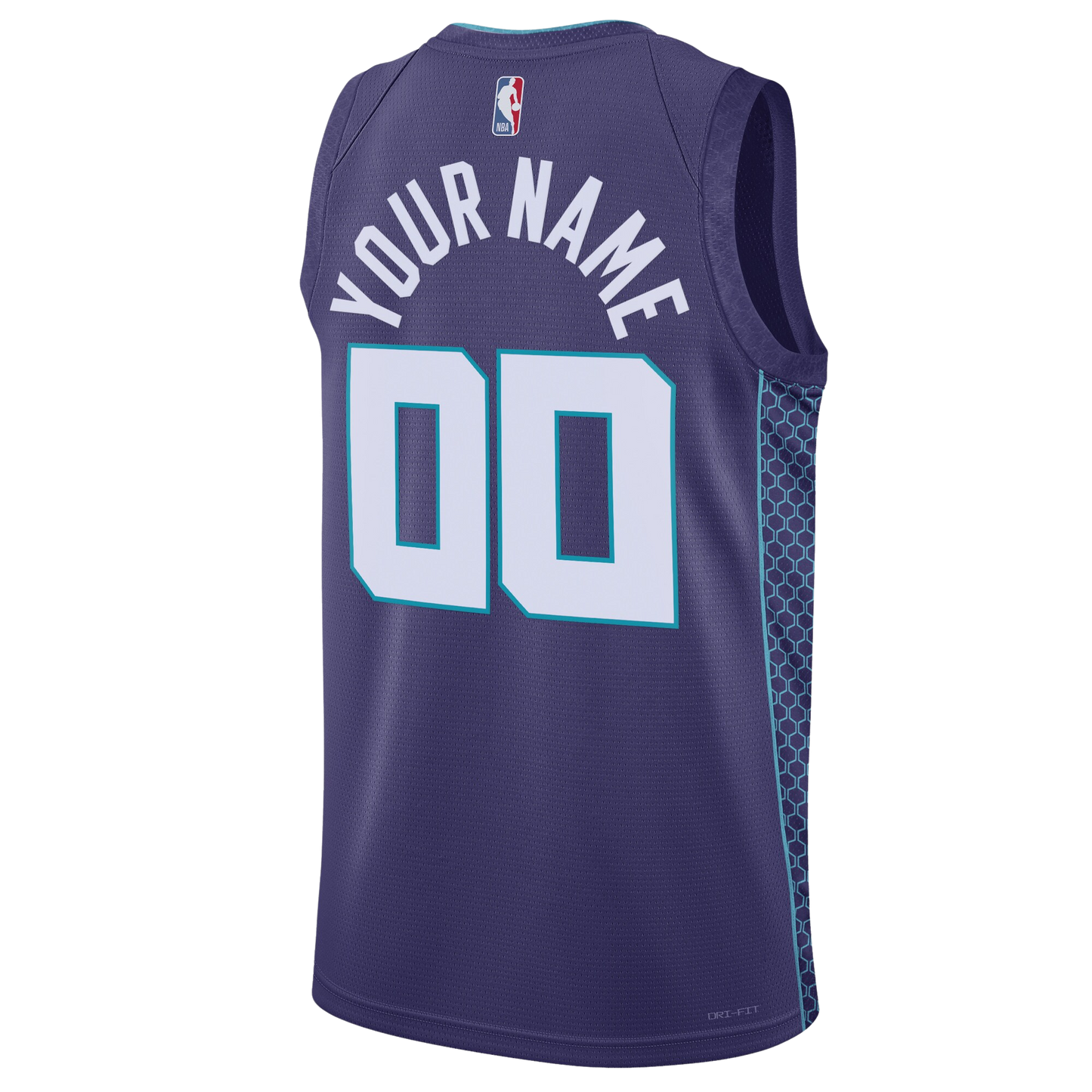Charlotte Hornets Purple Statement Jersey Custom