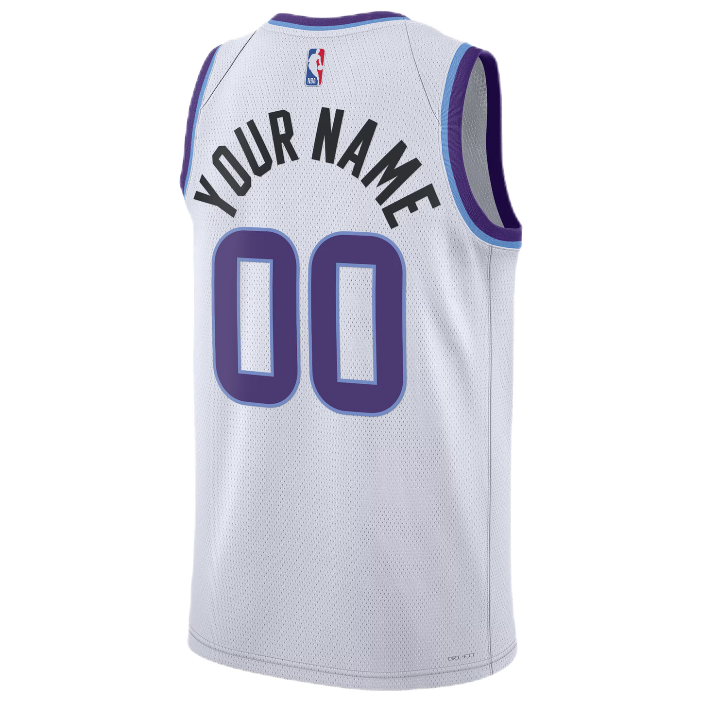 Utah Jazz White Association Jersey Custom