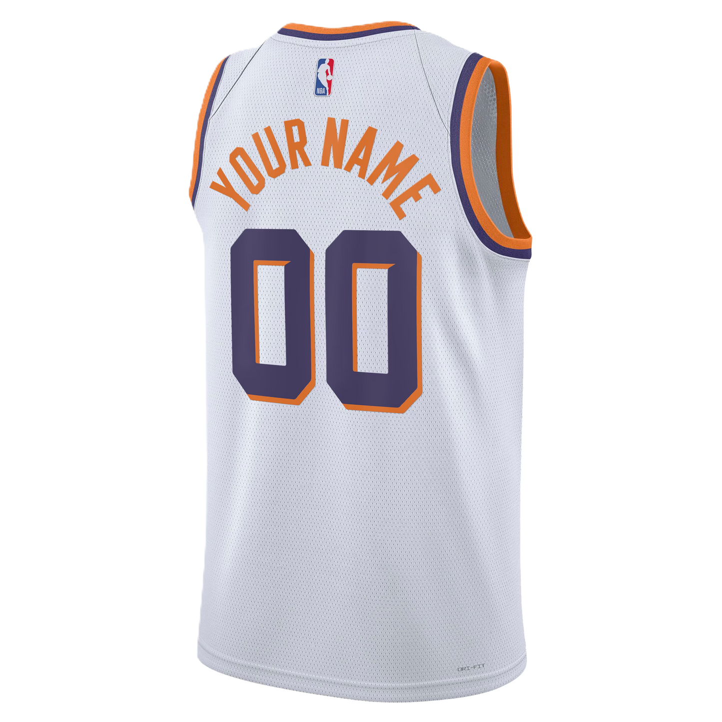 Phoenix Suns White Association Jersey Custom