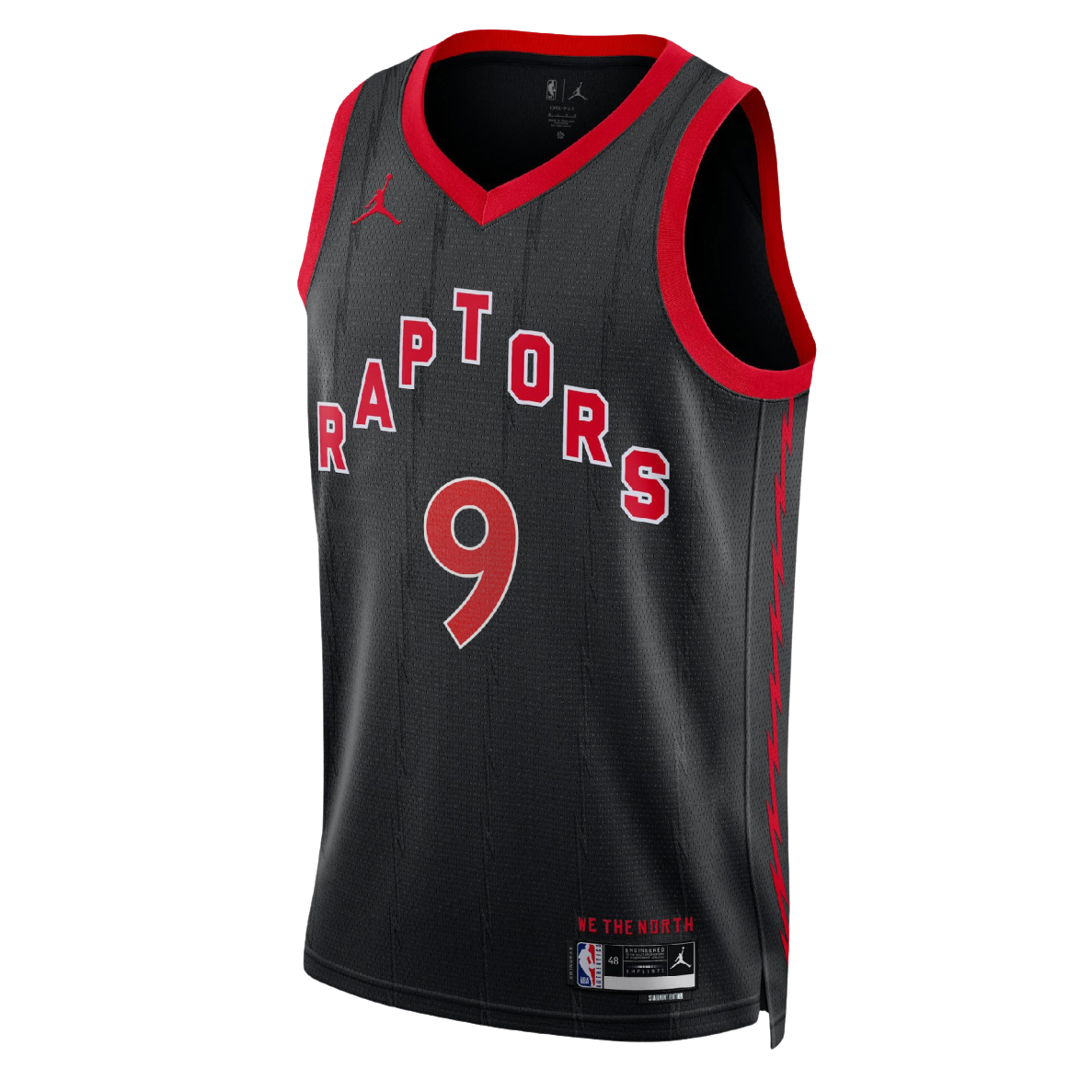 Toronto Raptors Black Statement Jersey RJ Barrett #9